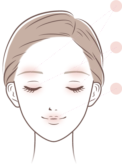 パーツ別アートメイク