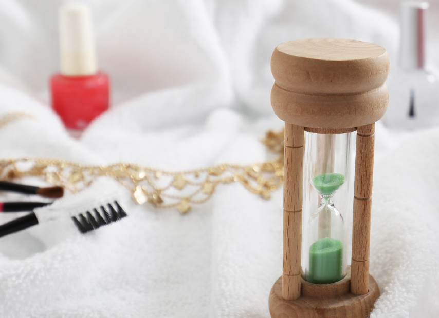 メイクに時間がかかる